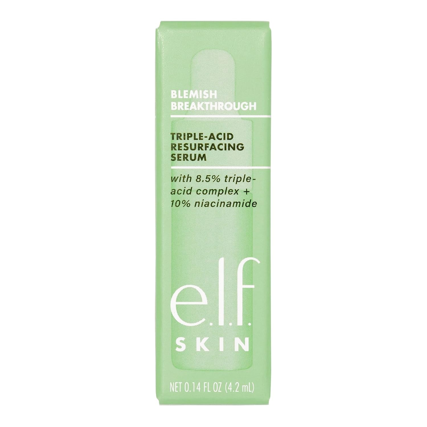 image:imageelf SKIN Blemish Breakthrough TripleAcid Resurfacing Serum Hydrating Night Serum For Fighting Blemishes Helps Improve Skin Tone amp Texture014 Fl Oz Pack of 1