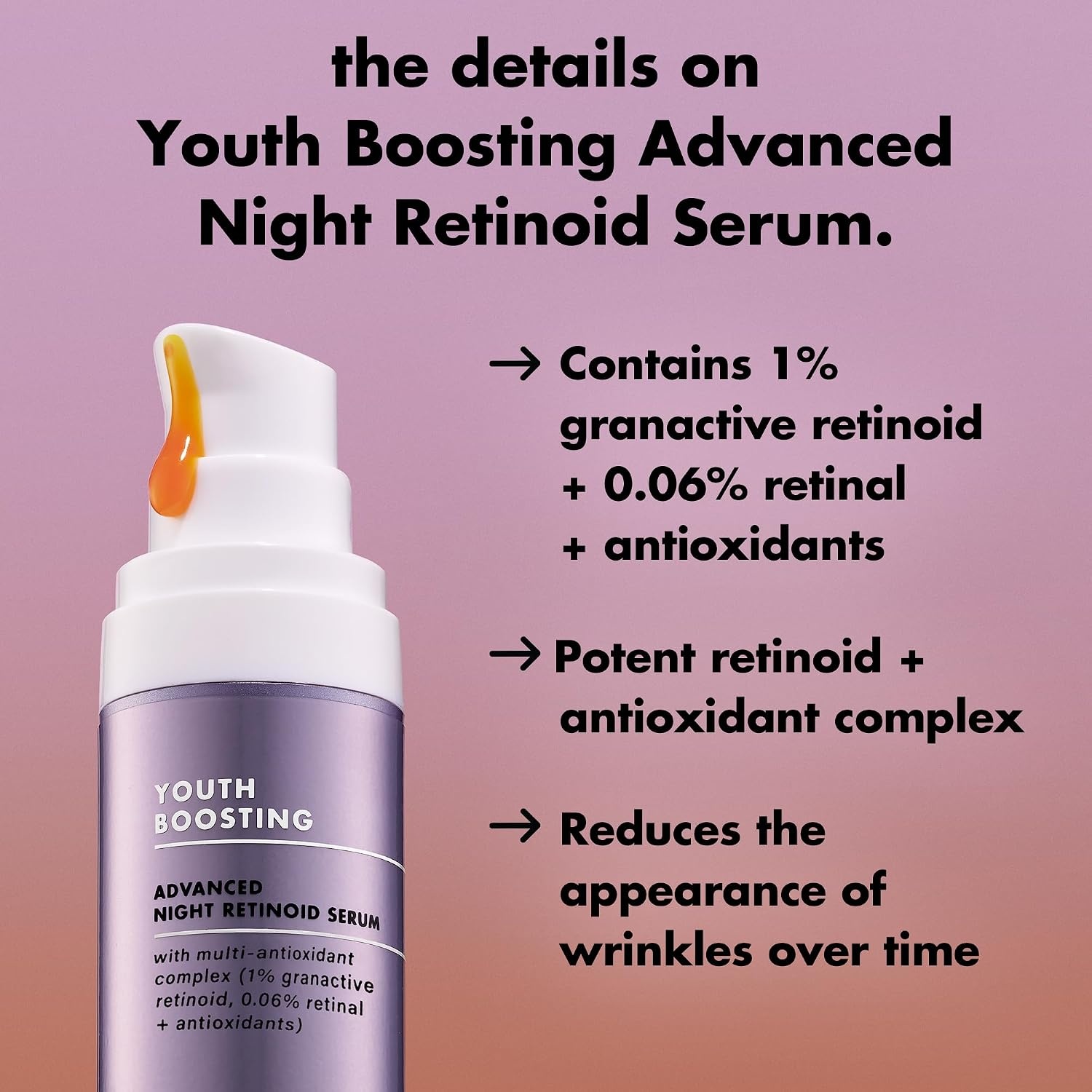 image:imageelf SKIN Youth Boosting Advanced Night Retinoid Serum