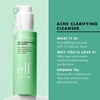 e.l.f. SKIN Blemish Breakthrough Clarifying Cleanser, Gel Cleanser For Removing Makeup, Controlling Oil & Clarifying Pores, 1% Salicylic Acid(3.88 Fl Oz (Pack of 1))