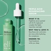 e.l.f. SKIN Blemish Breakthrough Triple-Acid Resurfacing Serum, Hydrating Night Serum For Fighting Blemishes, Helps Improve Skin Tone & Texture(0.14 Fl Oz (Pack of 1))