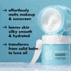 e.l.f. SKIN Mini Holy Hydration! Makeup Melting Cleansing Balm, Face Cleanser & Makeup Remover, Infused with Hyaluronic Acid to Hydrate Skin, 0.45 Oz(Unscented)