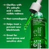 e.l.f. SKIN PLZ Clarify Facial Oil, Face Oil For Treating & Preventing Acne, Helps Calm Redness, Made with Salicylic Acid, Vegan & Cruelty-Free, 1 oz