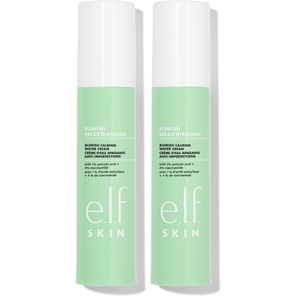 e.l.f. SKIN Blemish Breakthrough Calming Water Cream, Lightweight Blemish-Fighting Face Moisturiser, Prevents New Blemishes & Calms Skin(1.68 Fl Oz (Pack of 2))