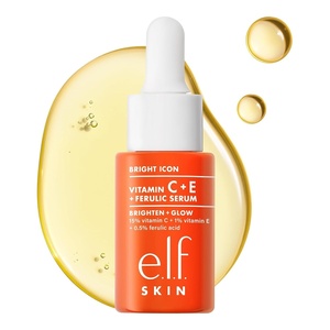 e.l.f. SKIN Bright Icon Vitamin C + E + Ferulic Serum, 1 oz(0.5 Fl Oz (Pack of 1))