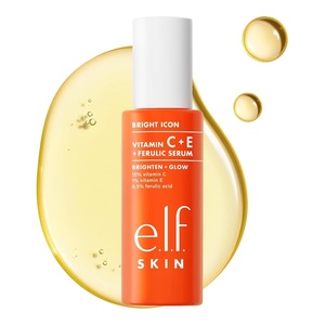 e.l.f. SKIN Bright Icon Vitamin C + E + Ferulic Serum, 1 oz(1 Fl Oz (Pack of 1))