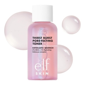 e.l.f. SKIN Thirst Burst Pore-fecting Toner, Hydrating for Face, Smooths, Plumps & Minimizes Pores, Infused with Salicylic Acid, Vegan & Cruelty-Free(1.1 Fl Oz (Pack of 1))