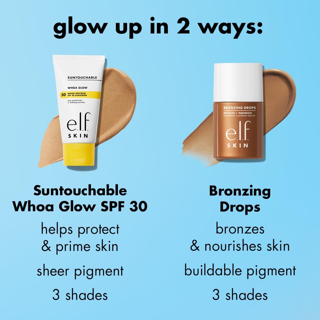 image:imageelf SKIN Bronzing Drops Pure Gold Golden Bronze ShimmerCopper Gold